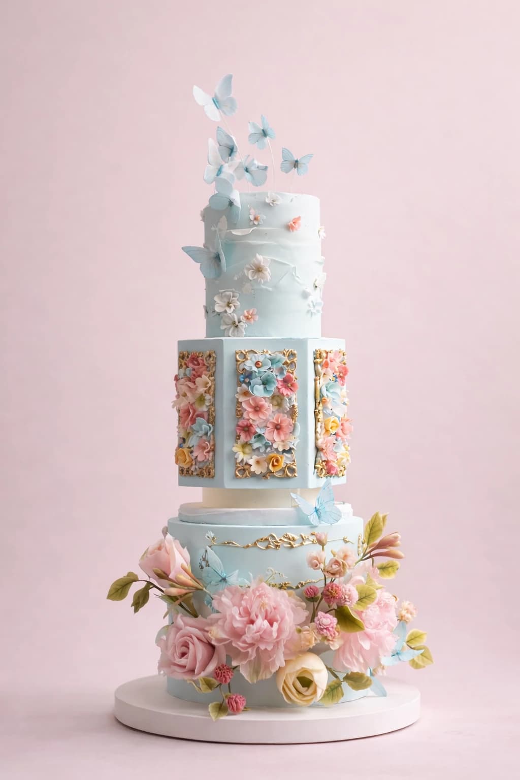 Сад бабочек — торт на заказ в Красноярске
